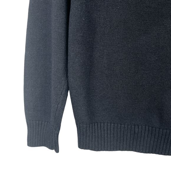 Gap Boys Argyle Sweater Soft Black Gray Medium M New - Picture 13 of 13